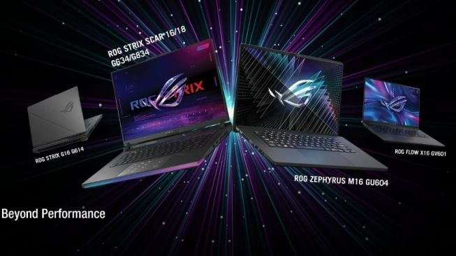 6 Laptop Gaming Baru Asus ROG Dilengkapi Prosesor 13th Gen Intel Core