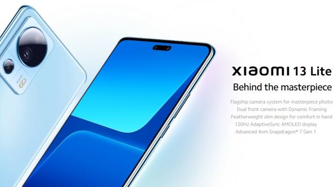 Xiaomi 13 Lite. [Mi.com]