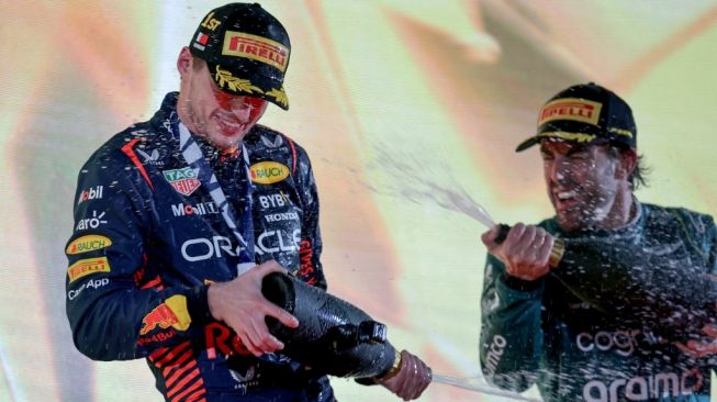 Hasil F1 GP Bahrain: Verstappen Menangi Seri Pembuka 2023, Alonso Finis Podium untuk Aston Martin