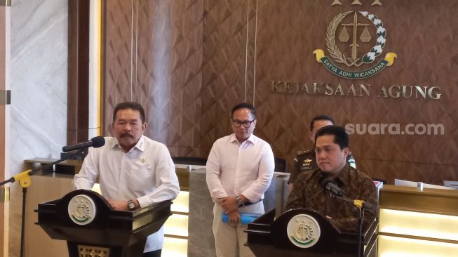 Usai Bertemu Erick Thohir, Jaksa Agung Ungkap Ada Kasus Baru yang Bakal Diusut di BUMN