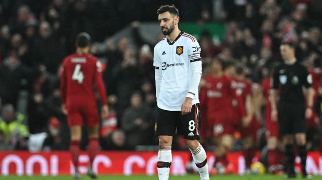 Dibantai Liverpool, Mantan Kapten Manchester United Kecam Bruno Fernandes yang Terlalu Banyak Ngeluh