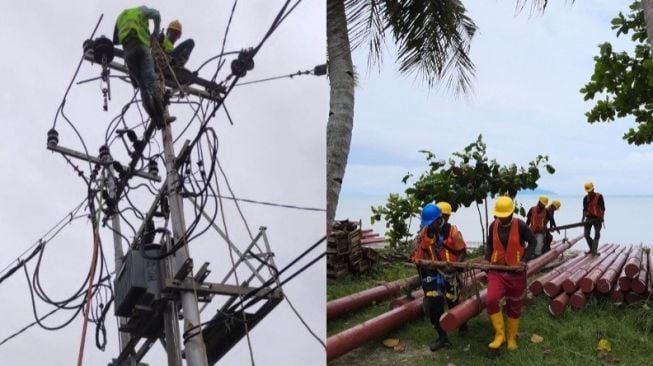 Bertahun Tanpa Listrik, PLN Kini Terangi Pekon Karang Brak Tanggamus