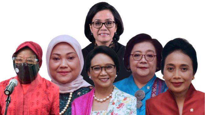 Hari Perempuan Internasional: 5 Potret Menteri Perempuan Indonesia, Gaya Siapa Paling Kece?