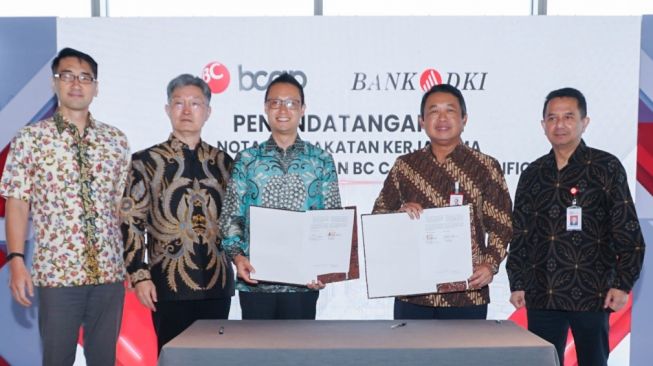 Akselerasi Bisnis Pembayaran Digital, Bank DKI Gandeng BC Card Asia Pacific