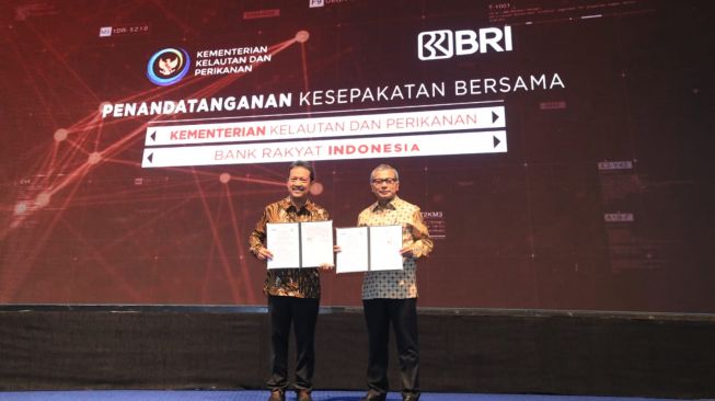 Sukseskan Ekonomi Biru, BRI Jalin Kerja Sama dengan Kementerian Kelautan dan Perikanan