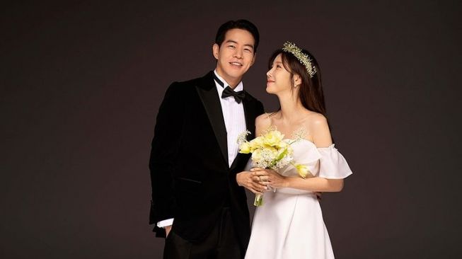 Potret Romantis Pernikahan Lee Ji Ah dan Lee Sang Yoon Buat Penggemar Baper