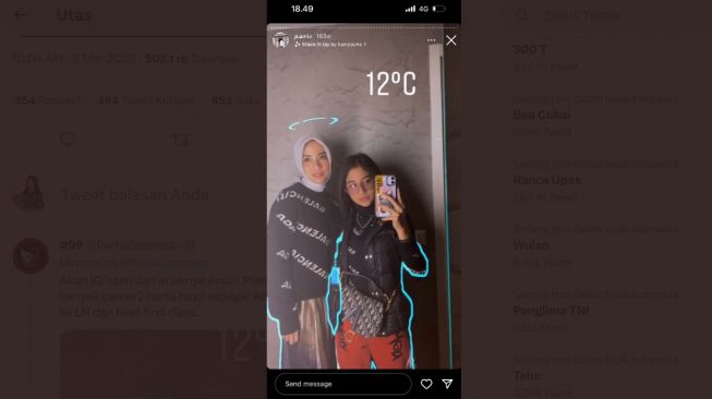 Anak dan Istri Kepala Bea Cukai Makassar Hobi Mix and Match Outfit Mewah, Warganet Nyinyir: Mirip Jamet!