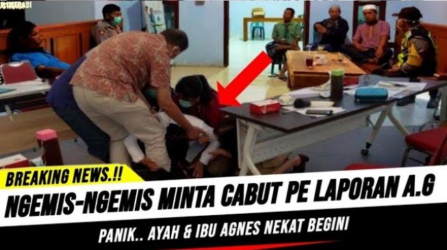 CEK FAKTA: Viral Orang Tua AG Ngemis-ngemis Minta Maaf ke Ayah David, Benarkah?