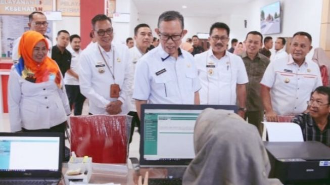 Sekdaprov Lampung Apresiasi Pelayanan Mal Pelayanan Publik Lampung Selatan