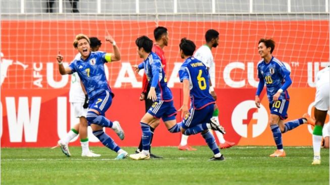 Wakil Asia Timur, Jepang U-20 saat berlaga di Piala Asia U-20 (the-afc.com)