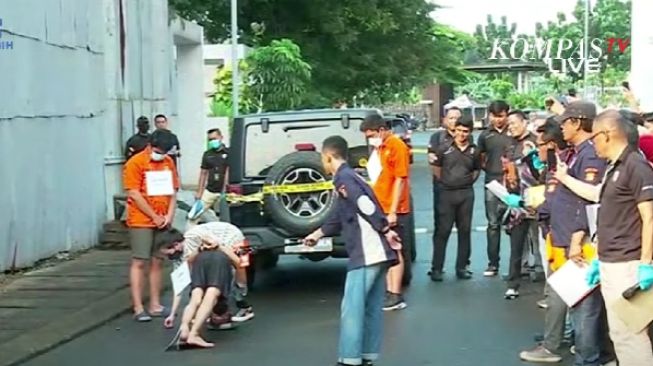 Terungkap di Rekonstruksi! Pelaku Anak AG Sempat Merokok Saat David Dihukum Sikap Tobat