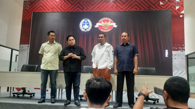 Ketua Umum PSSI Erick Thohir Enggan Bocorkan Lawan Timnas Indonesia di FIFA Matchday