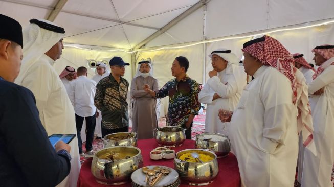 Menteri Agama (Menag) Yaqut Cholil Qoumas di Makkah, Minggu (12/3/2023).