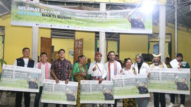 BTN Salurkan Ratusan Juta untuk Tekan Angka Stunting di Kolbano NTT