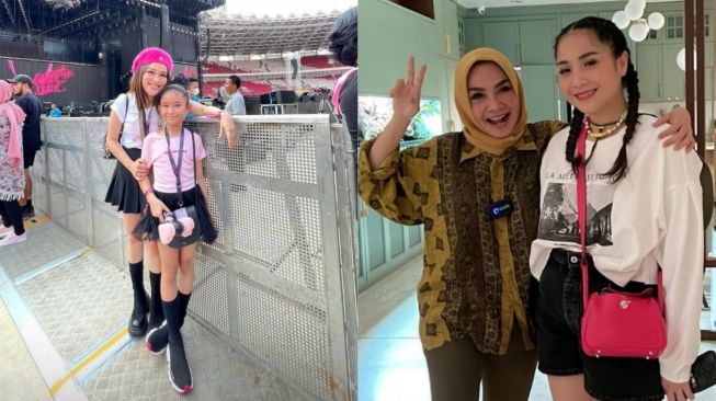 Ayu Ting Ting Ngemper saat Nonton BLACKPINK, Warganet: Nagita Slavina Ketawa Lihat Ini...