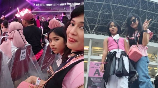  Artis Nonton Konser BLACKPINK Bareng Anak (Instagram/@therealdisastr)