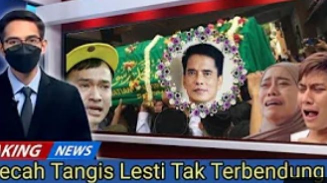 CEK FAKTA: Tangis Lesti Kejora Tak Terbendung Saat Sang Ayah Dimakamkan Hari Ini, Benarkah?