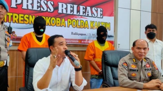 Brigpol R Masuk Jaringan Sabu di Gunung Bugis Balikpapan Barat