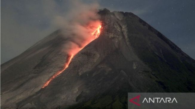 Api Diam Terpantau Terjadi di Puncak Gunung Merapi, Ini Penjelasan BPPTKG