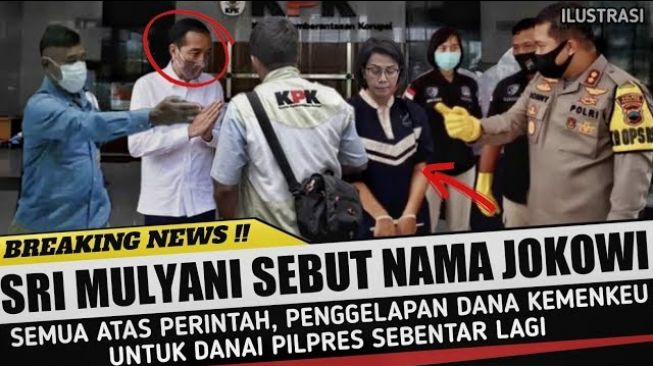 CEK FAKTA: Benarkah Sri Mulyani Gelapkan Dana Rp 300 T atas Perintah Jokowi Buat Pilpres?