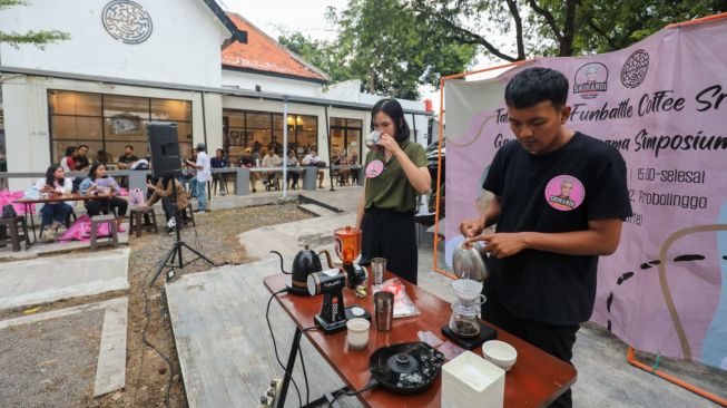 Funbattle Coffee Lahirkan Barista Profesional