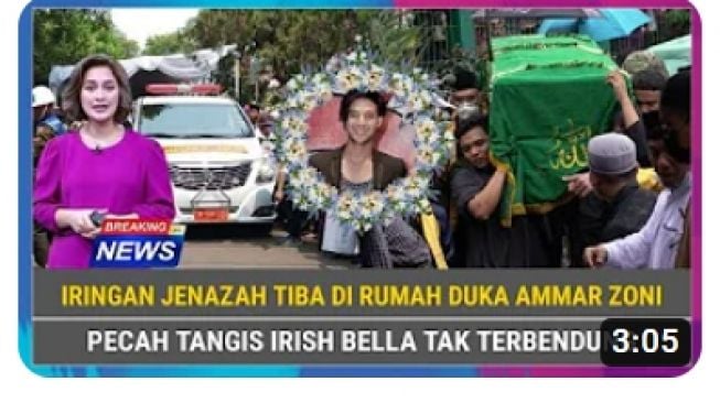 CEK FAKTA: Innalillahi, Ammar Zoni Tiba-Tiba Meninggal hingga Irish Bella Nangis, Benarkah?