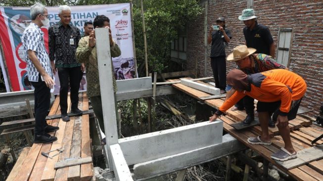 Anggaran Rp 1,6 Miliar Dikucurkan untuk Bangun Rumah Bagi Korban Rob Demak