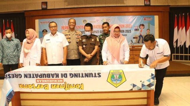 Kasus Stunting Kabupaten Gresik Turun