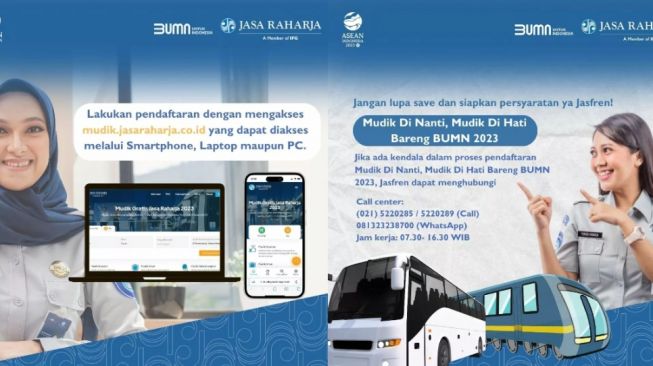 Mudik Gratis Jasa Raharja 2023: Jadwal, Kuota, Moda Transportasi, Syaratnya