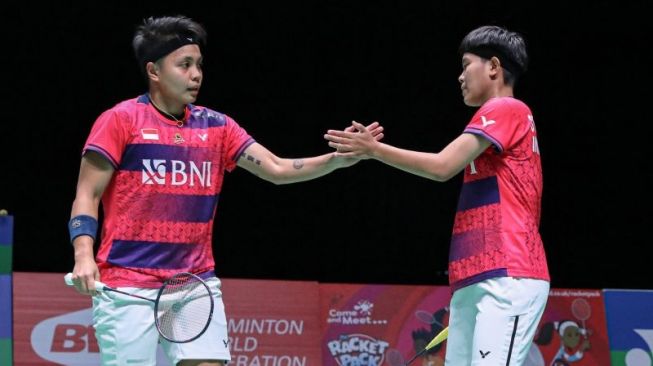 All England 2023: Libas Ganda Putri Thailand, Apri / Fadia ke Perempat Final