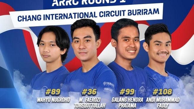 Jelang Seri 1 ARRC 2023 Thailand, Tim Yamaha Racing Indonesia Sudah Siap Berlaga