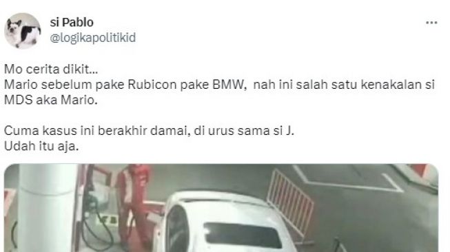 Heran Mario Dandy Dituding Kabur Usai Isi Bensin di SPBU Jaksel, Pengacara: Itu Cuma Rumor