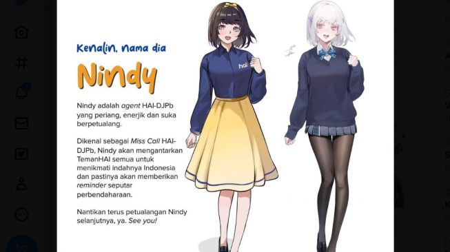 Kemenkeu Kembali Berulah, Direktorat Jenderal Perbendaharaan Terciduk Jiplak Karakter Anime Jepang Jadi Maskot