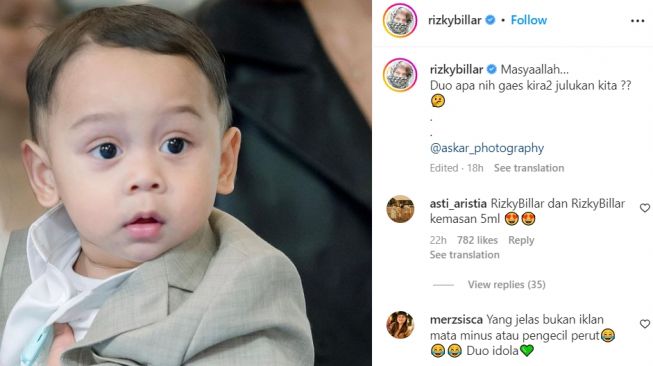 Potret terbaru Baby L. (Instagram)