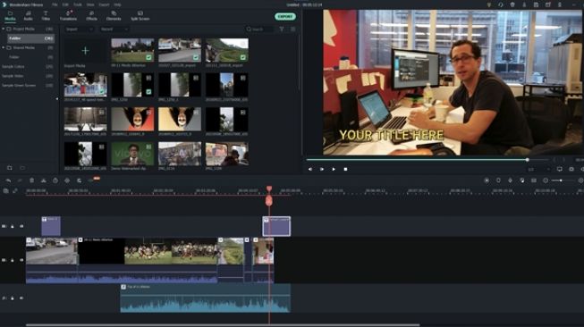 Mencoba Video Editor Wondershare Filmora Versi Terbaru