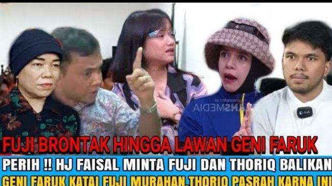 CEK FAKTA: Thariq Halilintar Cuma Pasrah saat Geni Faruk Katai Fuji Wanita Murahan, Benarkah?