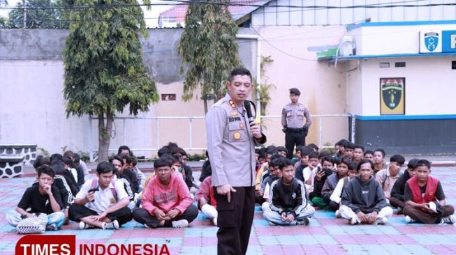 Diduga Hendak Tawuran, Ratusan Pelajar Diamankan Polres Majalengka