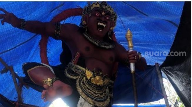 Pemuda Hindu di Mataram Bersemangat Pawai Ogoh-ogoh Setelah 3 Tahun Tak Ada