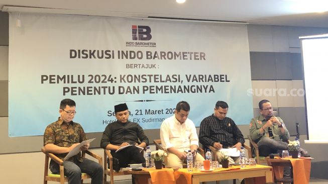 Survei  Indo Barometer: PDIP Diprediksi Bakal Hattrick Menangkan Pileg, Gerindra Ngekor