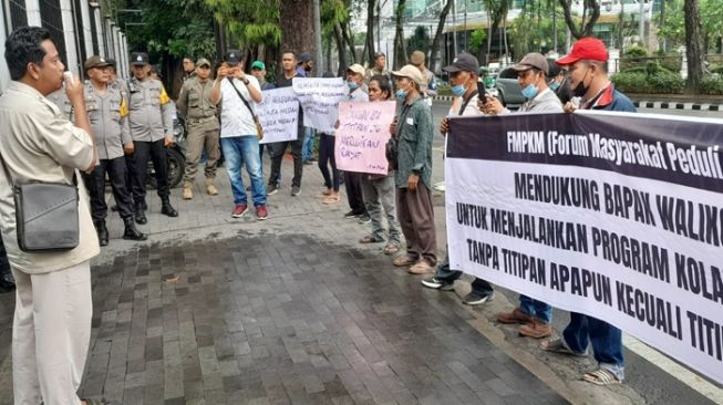 Forum Masyarakat di Medan Gelar Aksi Minta Bobby Nasution Tolak Titipan dari Siapapun