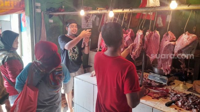 H-1 Puasa 2023, Harga Daging Sapi di Bekasi Naik, Pedagang: Emak-emak Kalau Nawar Sadis!