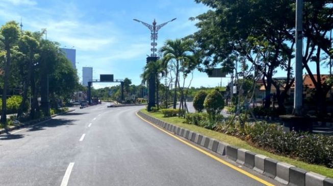 Suasana Pulau Bali Sepi dan Lengang Saat Hari Raya Nyepi