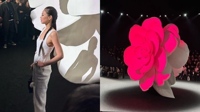 Potret Erina Gudono di Paris Fashion Week (Instagram/@erinagudono)