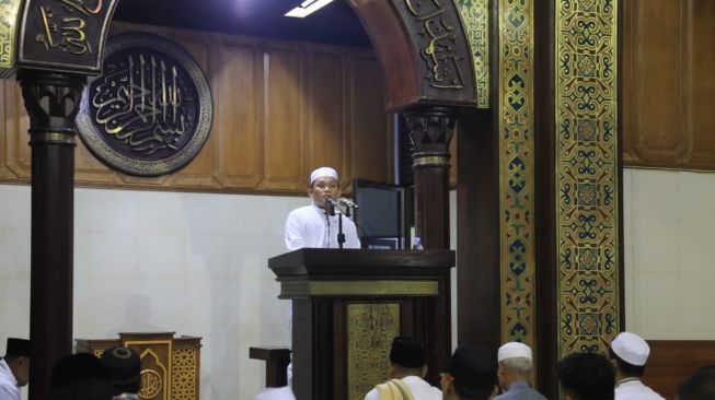 Tarawih Malam Pertama, Begini Doa Pj. Wali Kota Tasik