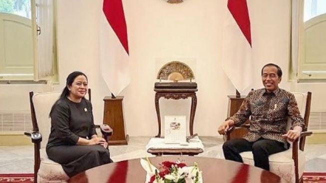 Puan Temui Jokowi di Istana, Bahas Isu Nasional hingga Pemenangan Pemilu 2024