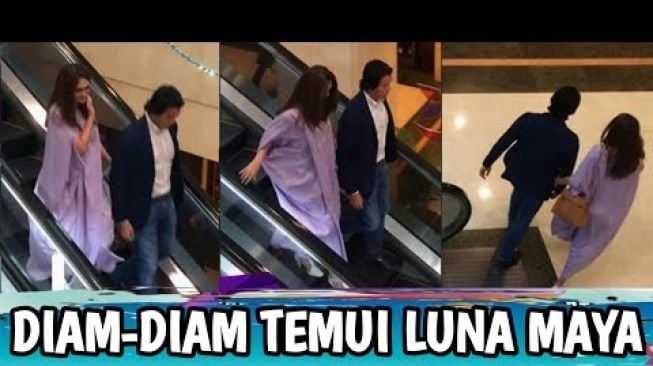 CEK FAKTA: Reino Barack Pulang ke Indonesia dan Diam-Diam Temui Luna Maya di Mal