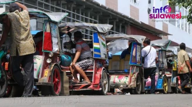 Sambut Ramadhan, Laznas WIZ Sulsel Santuni Puluhan Pengemudi Bentor