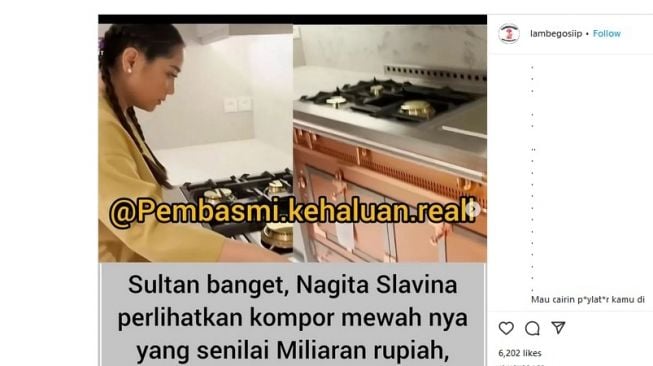 Harga Kompor Baru Nagita Slavina Rp 1 M, Raffi Ahmad: Gila, Gue Kesel