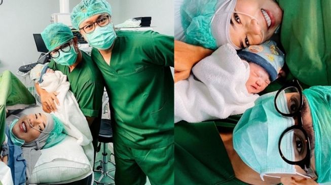 Artis Melahirkan di Bulan Ramadhan (Instagram/@irvantoge)