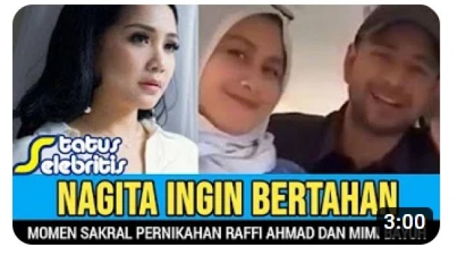 CEK FAKTA: Raffi Ahmad Ternyata Sudah Nikahi Mimi Bayuh, Nagita Slavina Tetap Bertahan, Benarkah?